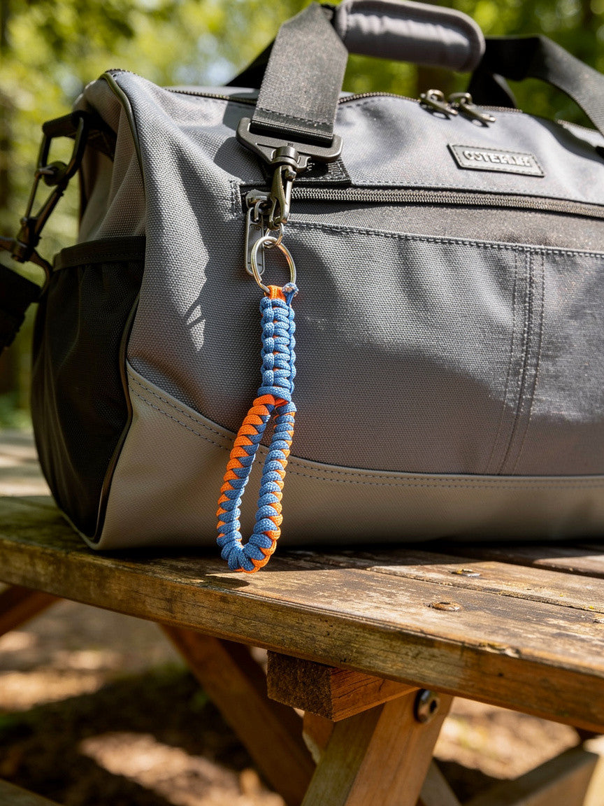 Cobra Knot Team Colors Keychain