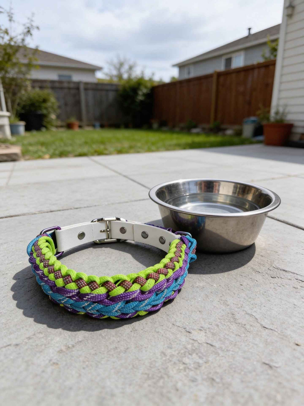 Cobra with a tail dog collar