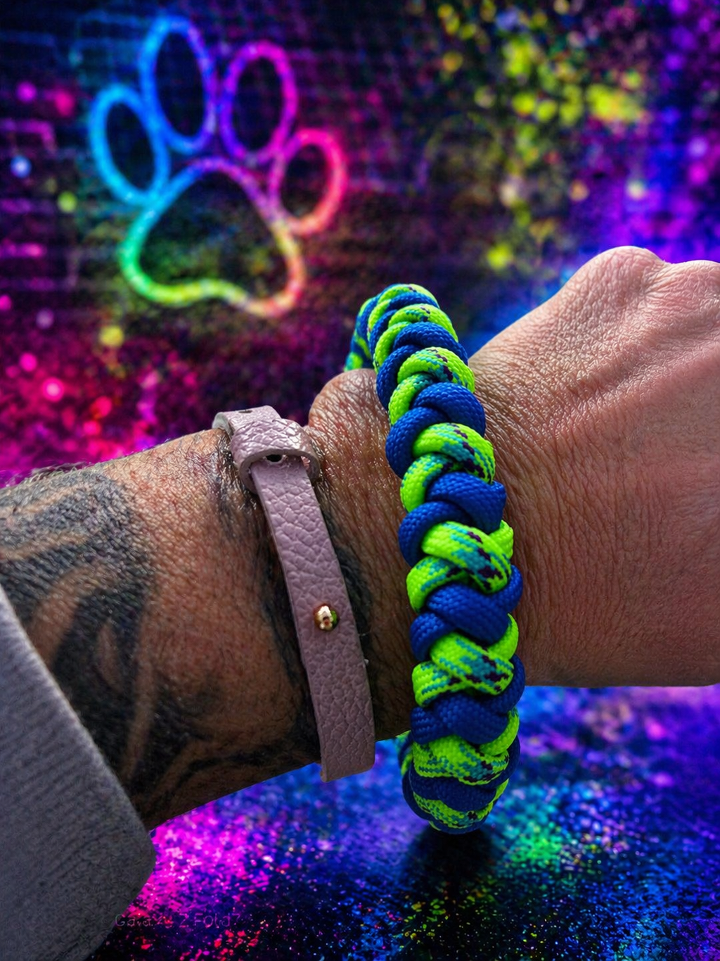 4-Strand Round Braid Paracord Bracelet – Custom Sized Paracord Bracelet-
A smooth round braid bracelet that’s lightweight, strong, and made just for your wrist.