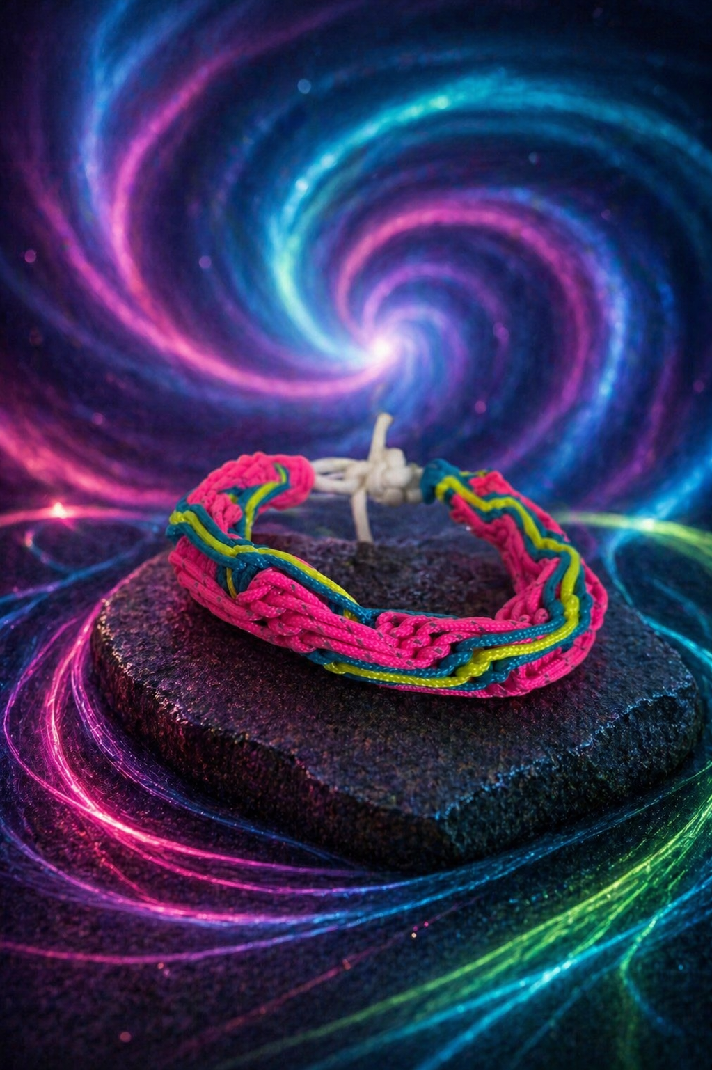 Vortex Microcord Bracelet – Handmade Twisted Paracord Bracelet (Up to 3 Colors)-
A bold spiral of color wrapped into a lightweight everyday bracelet.
