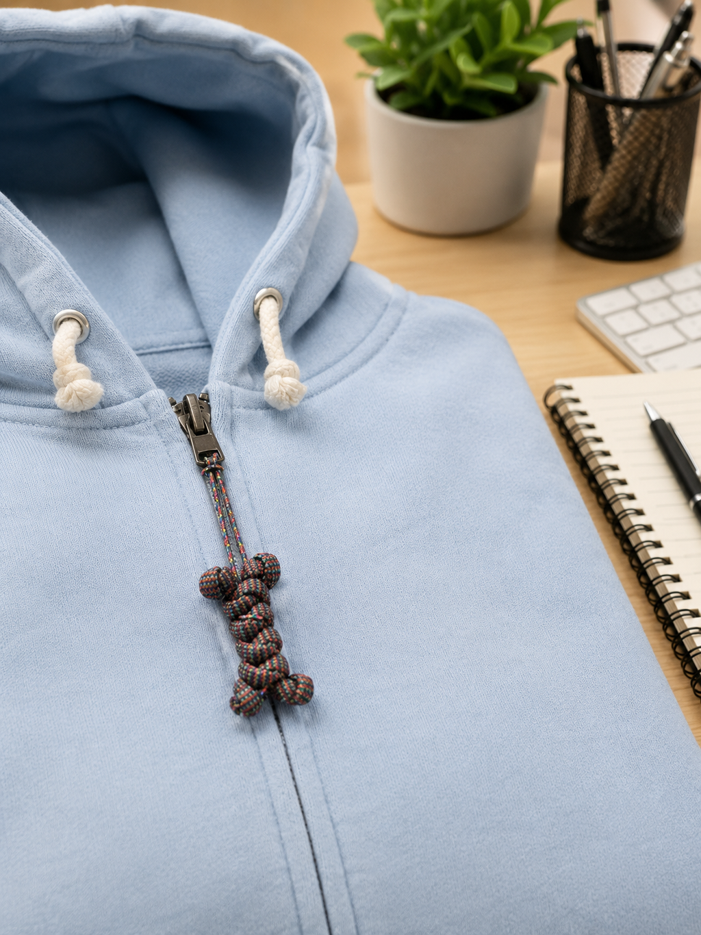 Pawfect Grip Dog Bone Zipper Pull-
Tiny detail. Big personality.