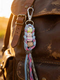 Solomon Bar Bead Wrap Keychain