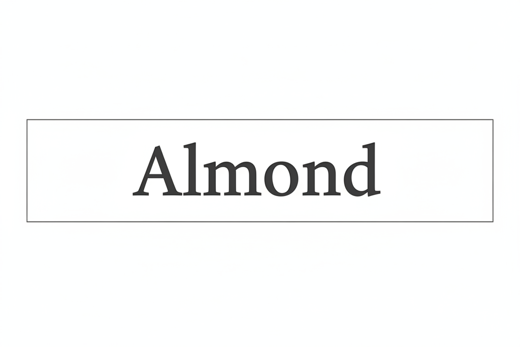 Times New Roman - Almond