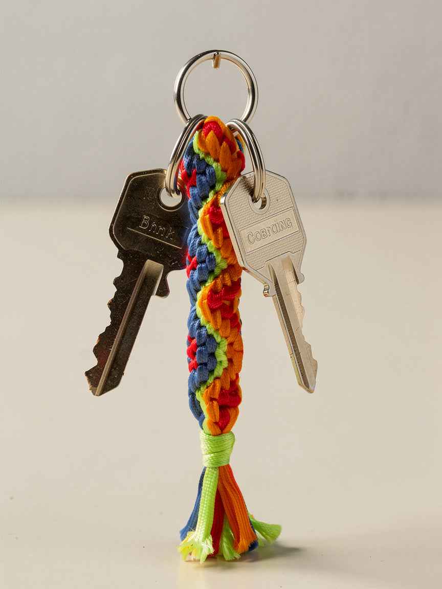 Tornado Zig Zag Keychain